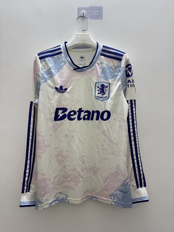 AAA(Thailand) Aston Villa 25/26 Third Long Sleeve Soccer Jersey AAA(Thailand) Aston Villa 25/26 Third Long Sleeve Soccer Jersey