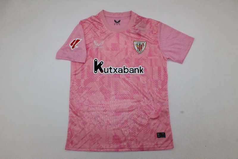 AAA(Thailand) Athletic Bilbao 25/26 Goalkeeper Pink Soccer Jersey