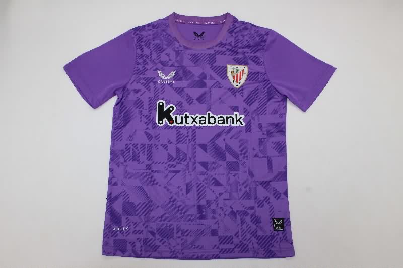 AAA(Thailand) Athletic Bilbao 25/26 Goalkeeper Purple Soccer Jersey
