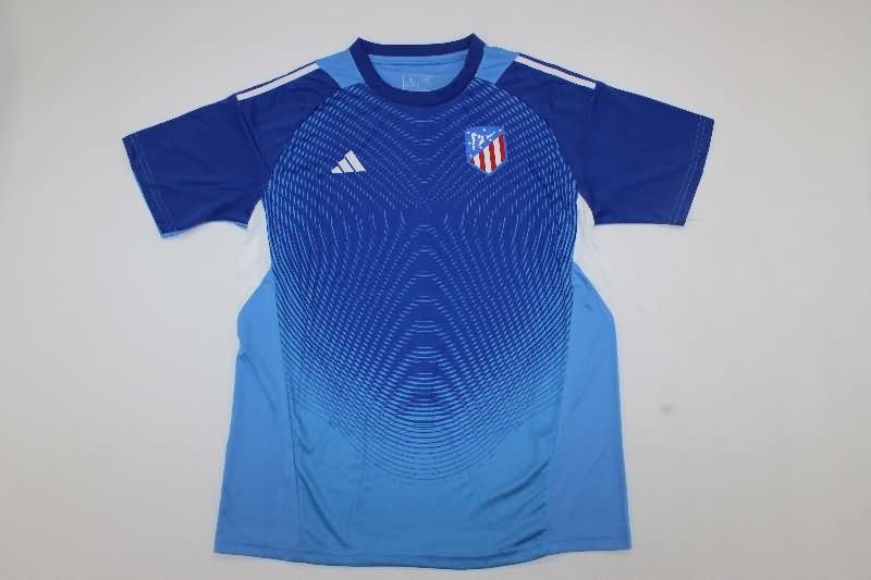 AAA(Thailand) Atletico Madrid 25/26 Goalkeeper Blue Soccer Jersey