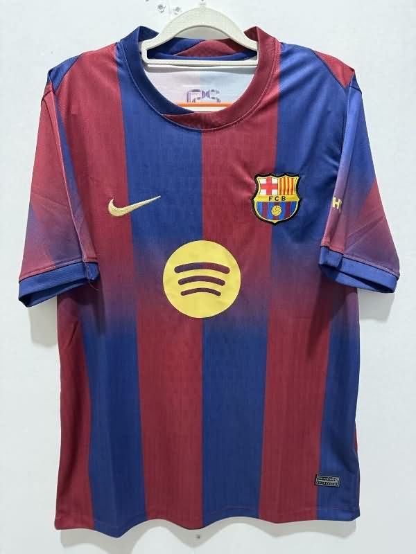 AAA(Thailand) Barcelona 25/26 Home Soccer Jersey Leaked