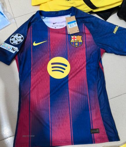 AAA(Thailand) Barcelona 25/26 Home Soccer Jersey (Player)
