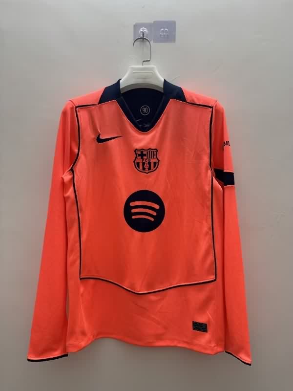 AAA(Thailand) Barcelona 25/26 Third Long Sleeve Soccer Jersey AAA(Thailand) Barcelona 25/26 Third Long Sleeve Soccer Jersey