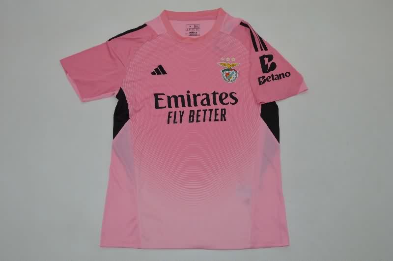 AAA(Thailand) Benfica 25/26 Goalkeeper Pink Soccer Jersey