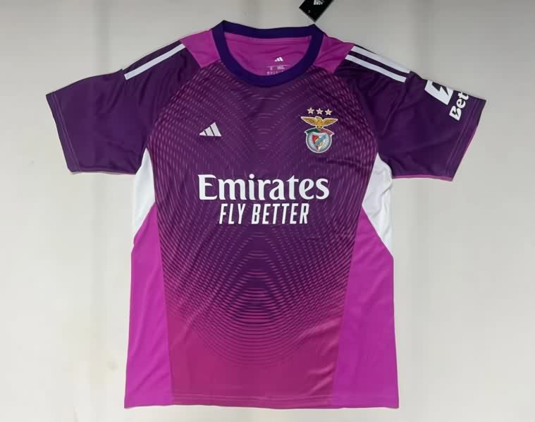 AAA(Thailand) Benfica 25/26 Goalkeeper Purple Soccer Jersey AAA(Thailand) Benfica 25/26 Goalkeeper Purple Soccer Jersey