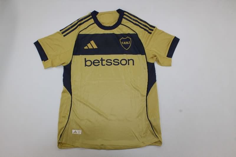 AAA(Thailand) Boca Juniors 2025 Away Soccer Jersey (Player)