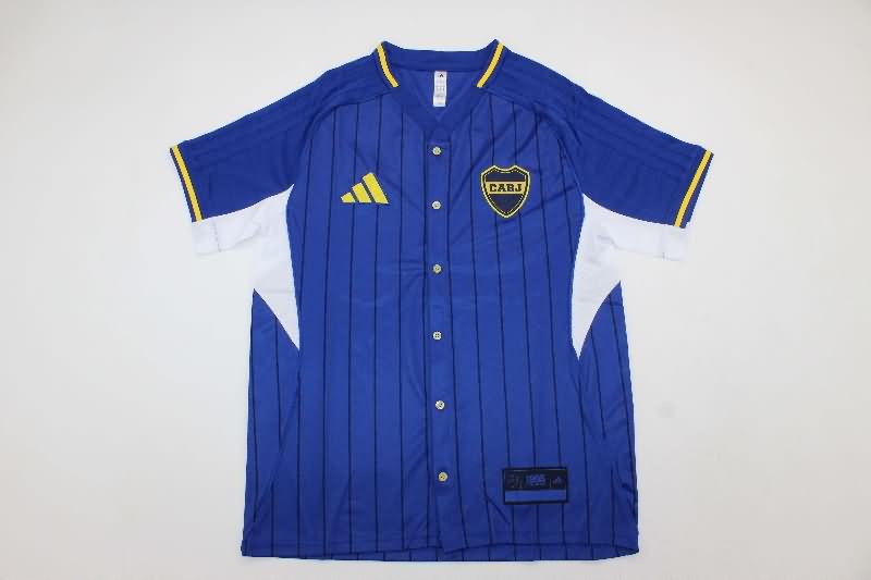 AAA(Thailand) Boca Juniors 2025 Travel Blue Soccer Jersey