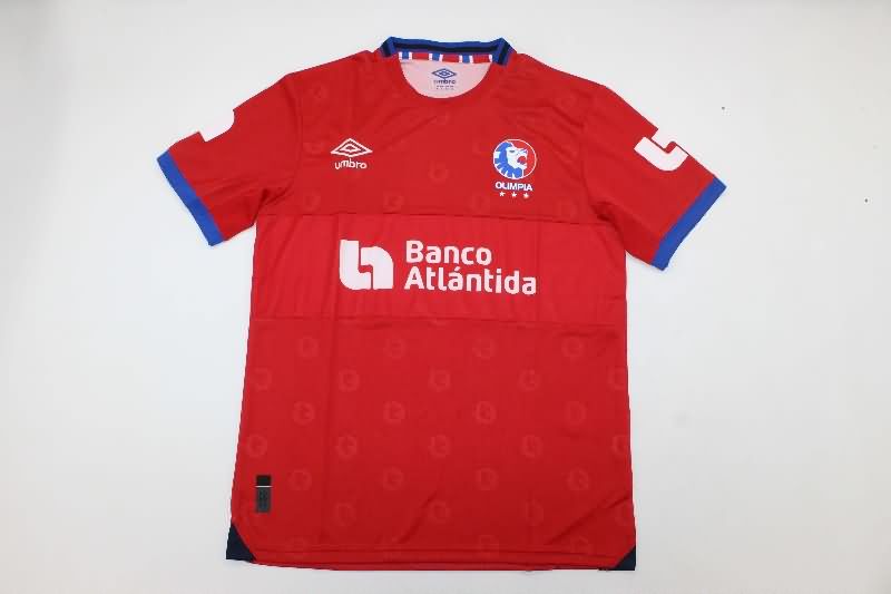 AAA(Thailand) CD Olimpia 2025 Away Soccer Jersey