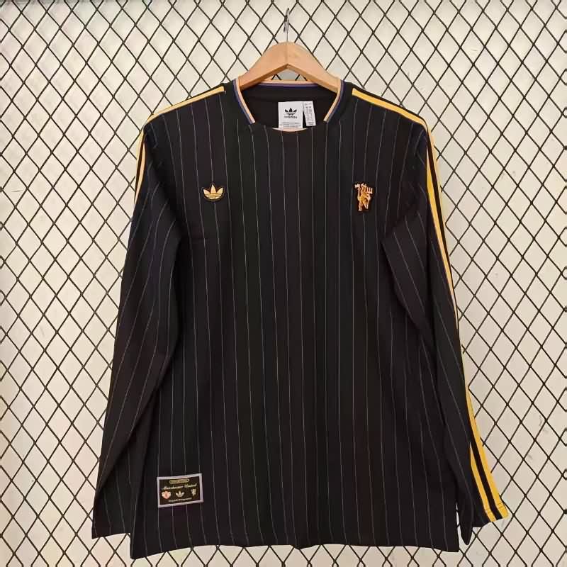 AAA(Thailand) Chelsea 25/26 Black Long Sleeve Soccer Jersey AAA(Thailand) Chelsea 25/26 Black Long Sleeve Soccer Jersey