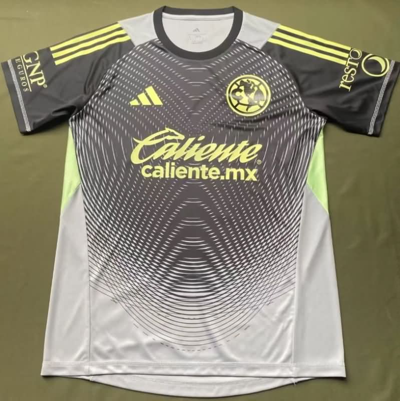 AAA(Thailand) Club America 25/26 Goalkeeper Grey Soccer Jersey