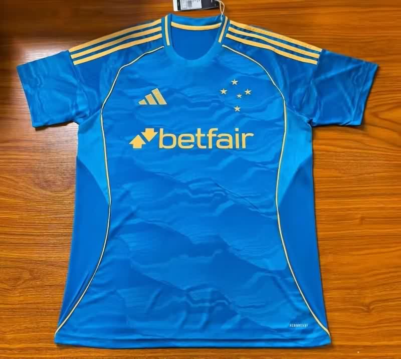 AAA(Thailand) Cruzeiro 2025 Third Soccer Jersey AAA(Thailand) Cruzeiro 2025 Third Soccer Jersey