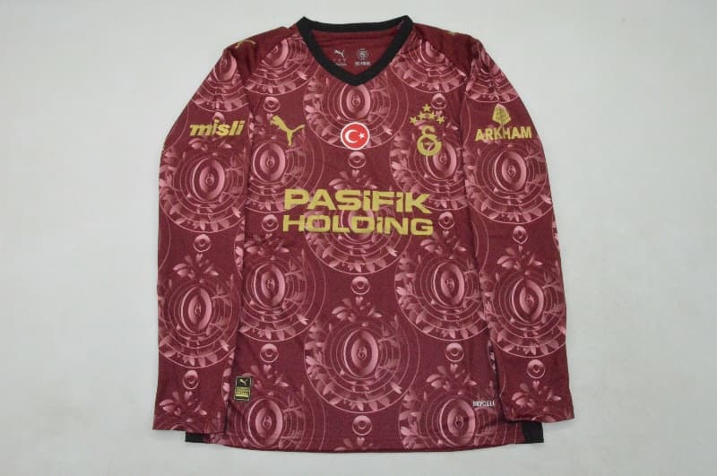 AAA(Thailand) Galatasaray 25/26 Third Long Sleeve Soccer Jersey