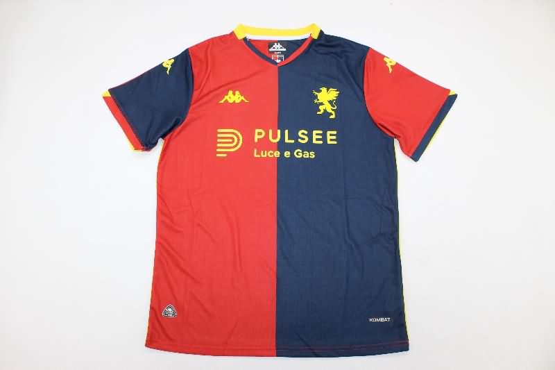 AAA(Thailand) Genoa 25/26 Home Soccer Jersey