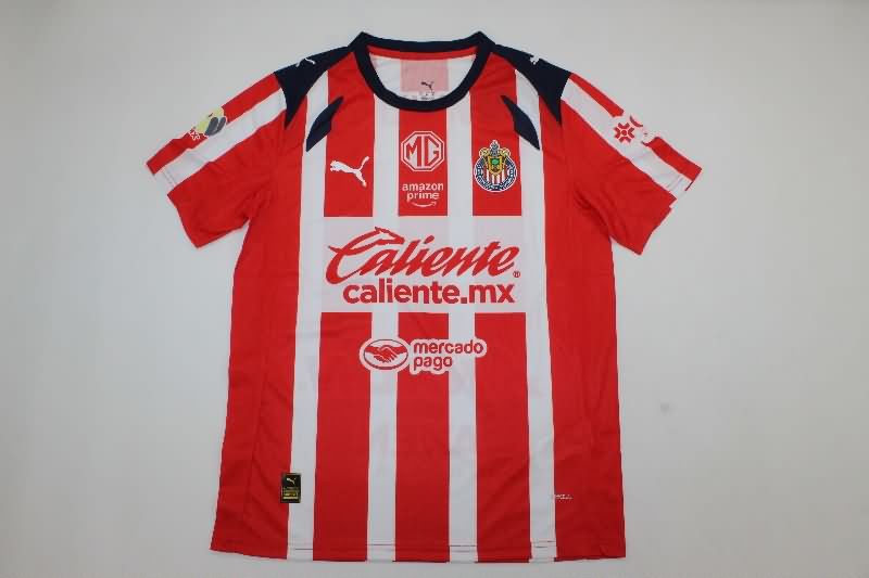 AAA(Thailand) Guadalajara Chivas 25/26 Home Soccer Jersey