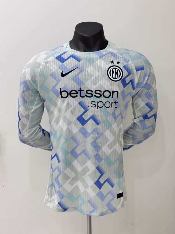 AAA(Thailand) Inter Milan 25/26 Away Long Sleeve Soccer Jersey (Player) Leaked