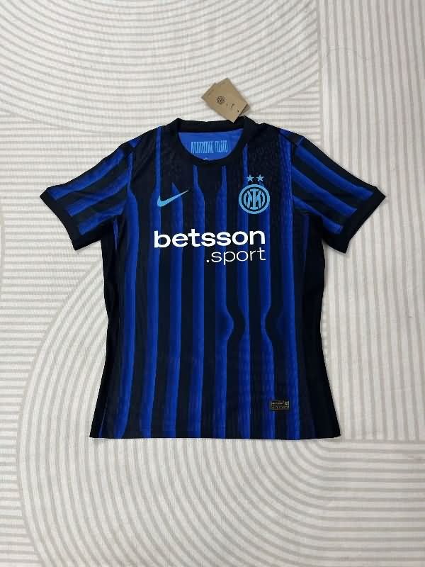 AAA(Thailand) Inter Milan 25/26 Home Soccer Jersey (Player) Sponsor Leaked