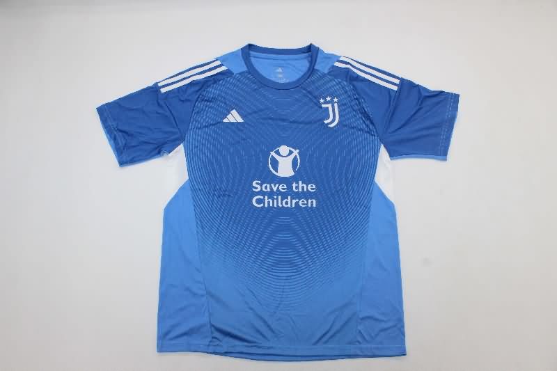 AAA(Thailand) Juventus 25/26 Goalkeeper Blue Soccer Jersey