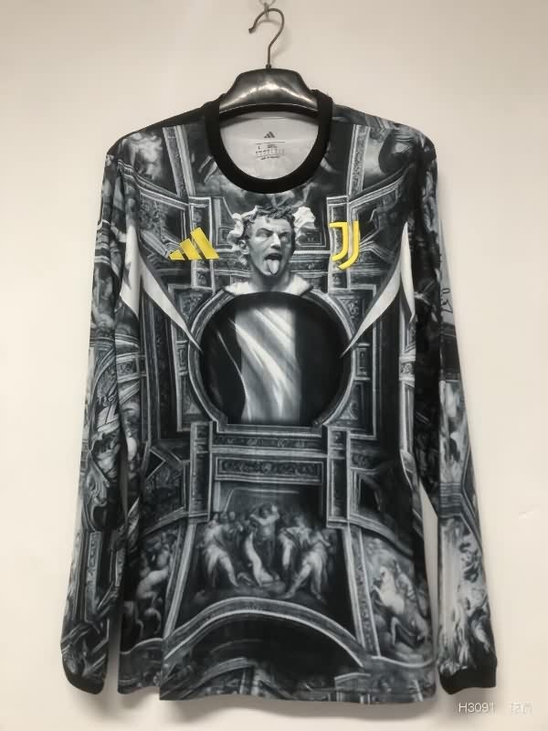 AAA(Thailand) Juventus 25/26 Specail Long Sleeve Soccer Jersey