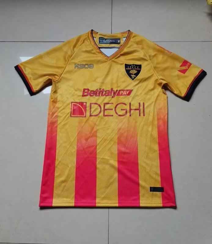 AAA(Thailand) Lecce 25/26 Home Soccer Jersey AAA(Thailand) Lecce 25/26 Home Soccer Jersey