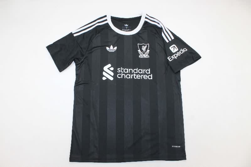 AAA(Thailand) Liverpool 25/26 Goalkeeper Black Soccer Jersey