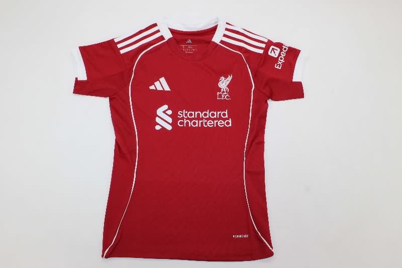 AAA(Thailand) Liverpool 25/26 Home Women Soccer Jersey