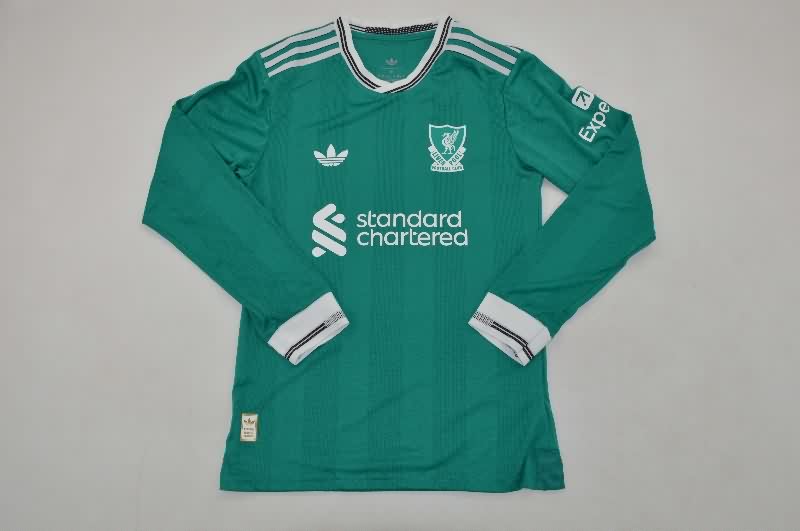 AAA(Thailand) Liverpool 25/26 Third Long Sleeve Soccer Jersey (Player)