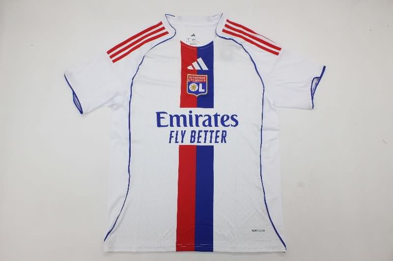 AAA(Thailand) Lyon 25/26 Home Soccer Jersey