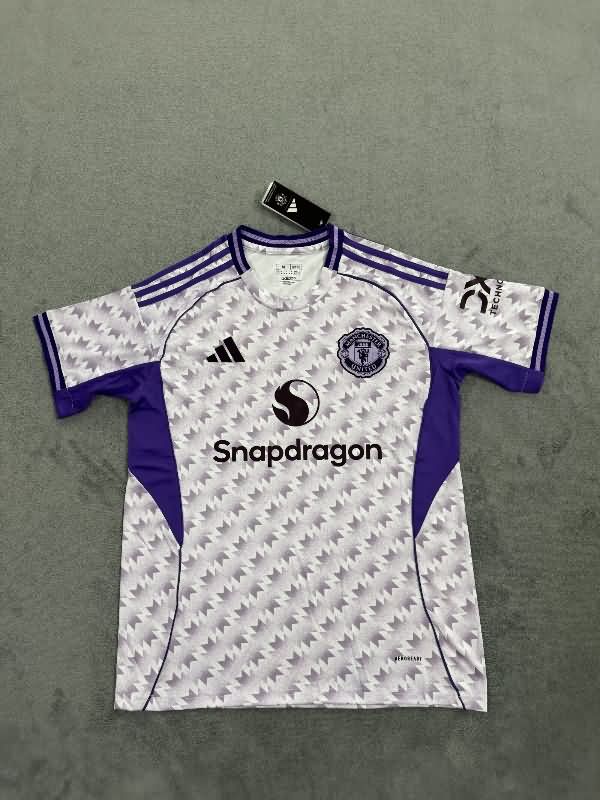 AAA(Thailand) Manchester United 25/26 Away Soccer Jersey Leaked