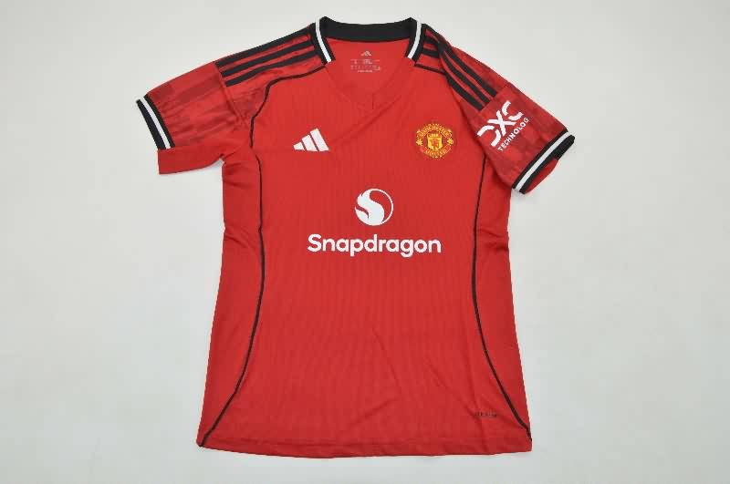 AAA(Thailand) Manchester United 25/26 Home Women Soccer Jersey