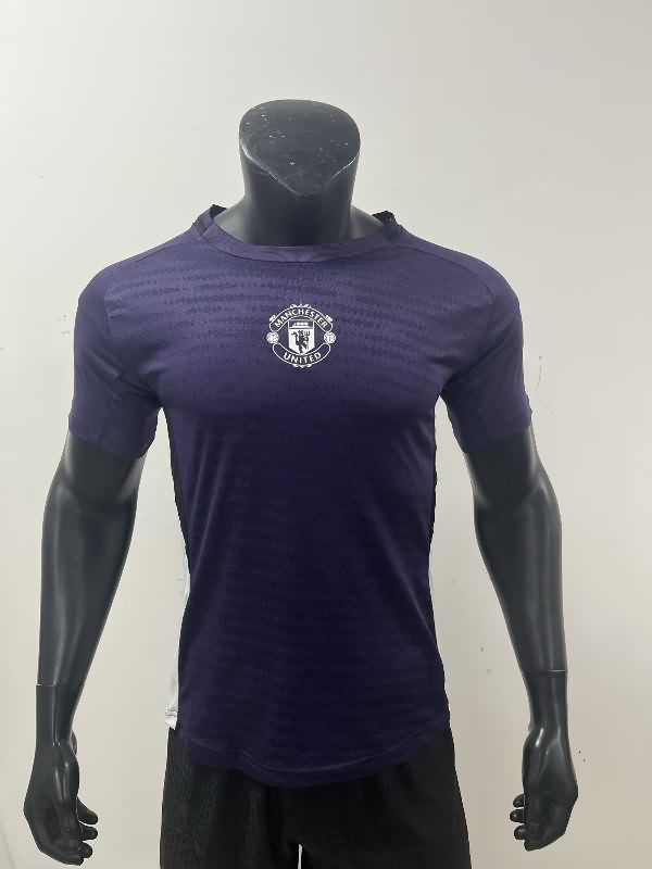 AAA(Thailand) Manchester United 25/26 Training Soccer Jersey(Player) 02