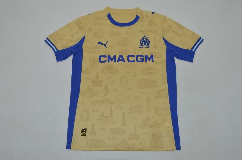 AAA(Thailand) Marseilles 25/26 Fourth Soccer Jersey