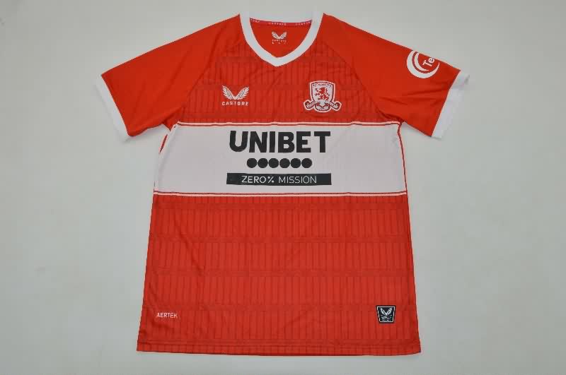 AAA(Thailand) Middlesbrough 25/26 Home Soccer Jersey