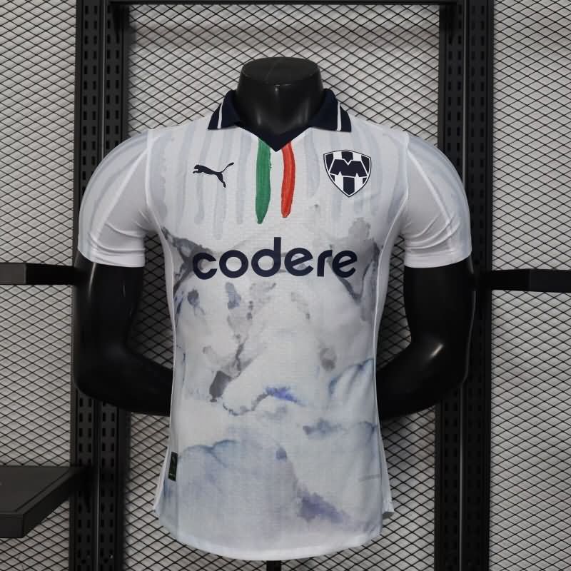 AAA(Thailand) Monterrey 2025 Club World Cup Away Soccer Jersey (Player)