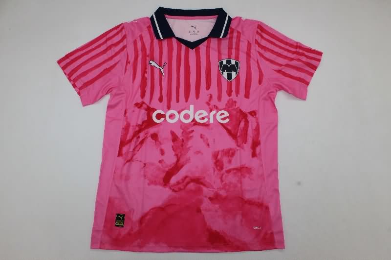 AAA(Thailand) Monterrey 25/26 Goalkeeper Pink Soccer Jersey