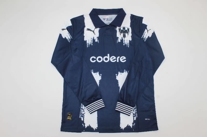 AAA(Thailand) Monterrey 2025 Club World Cup Home Long Sleeve Soccer Jersey