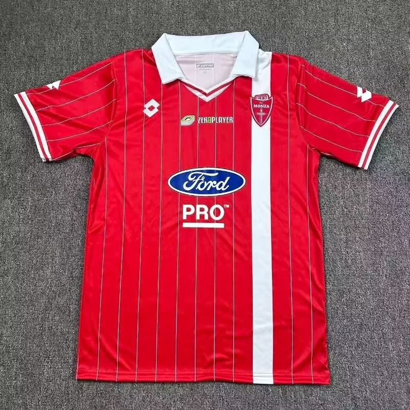AAA(Thailand) Monza 25/26 Home Soccer Jersey AAA(Thailand) Monza 25/26 Home Soccer Jersey