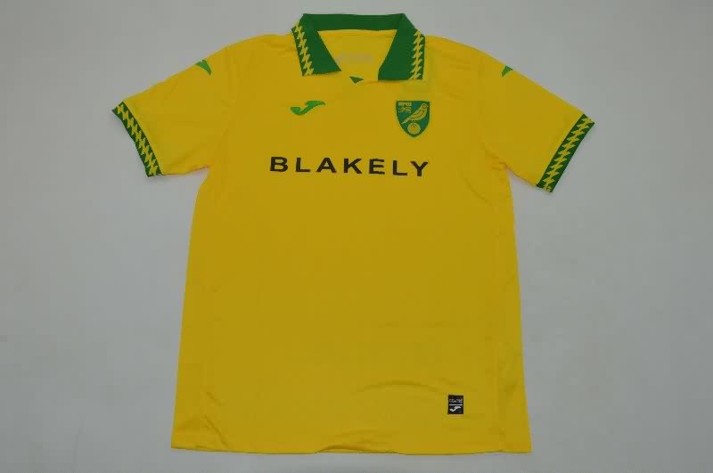 AAA(Thailand) Norwich 25/26 Home Soccer Jersey