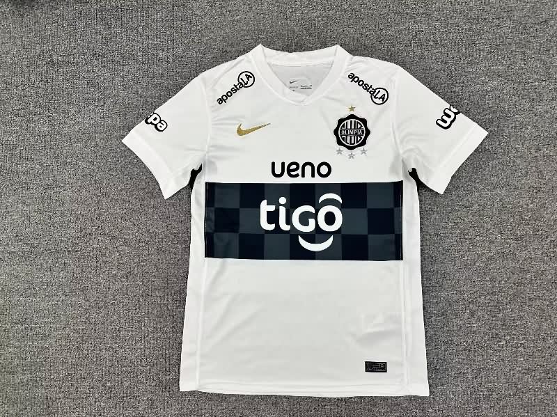 AAA(Thailand) Olimpia 2026 Home Soccer Jersey AAA(Thailand) Olimpia 2026 Home Soccer Jersey