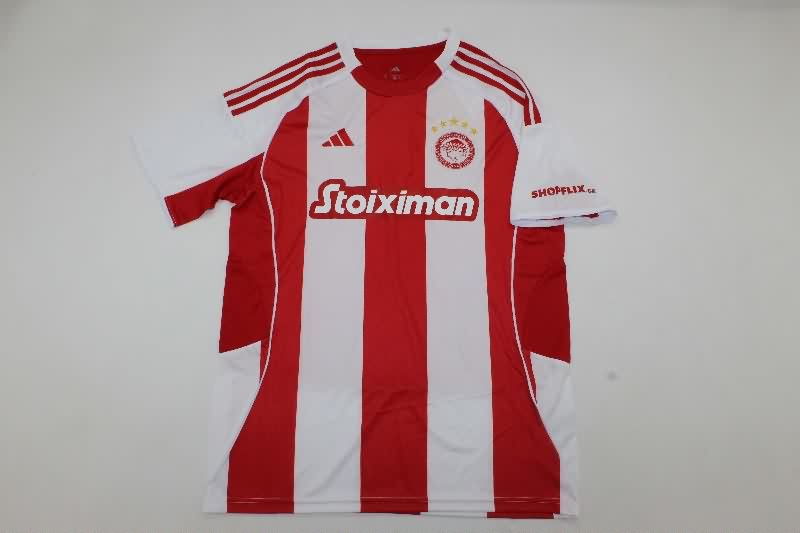 AAA(Thailand) Olympiacos 25/26 Home Soccer Jersey