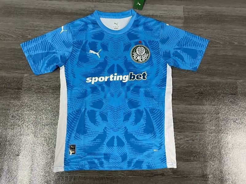 AAA(Thailand) Palmeiras 2025 Goalkeeper Blue Soccer Jersey