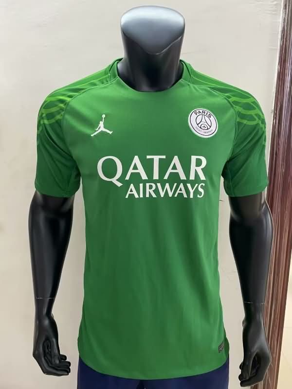 AAA(Thailand) Paris St German 25/26 Goalkeeper Green Soccer Jersey
