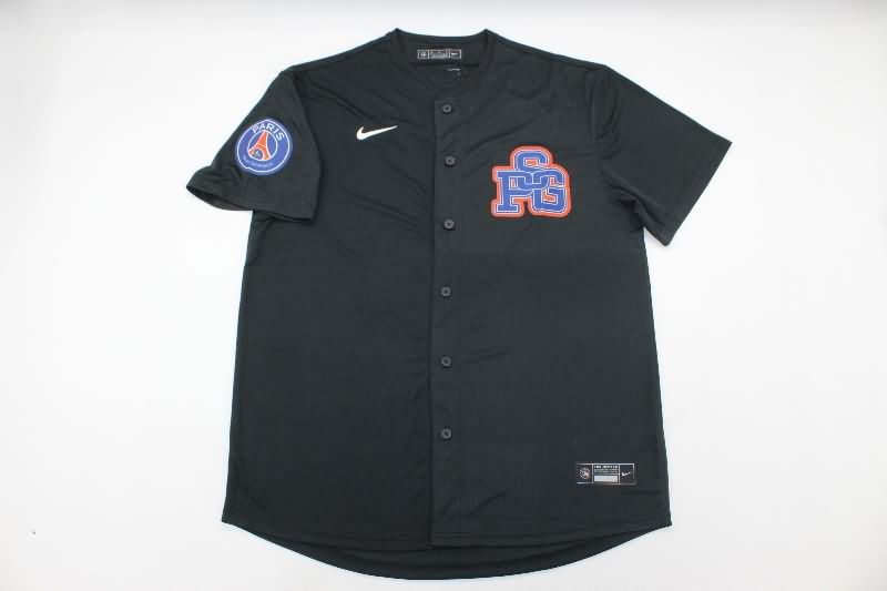 AAA(Thailand) Paris St German 25/26 Black Baseball Jersey