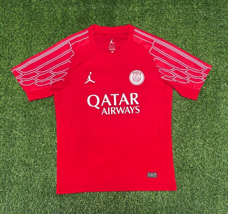 AAA(Thailand) Paris St German 25/26 Red Soccer Jersey Leaked