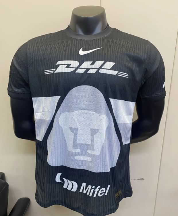 AAA(Thailand) Pumas UNAM 25/26 Goalkeeper Black Soccer Jersey (Player)