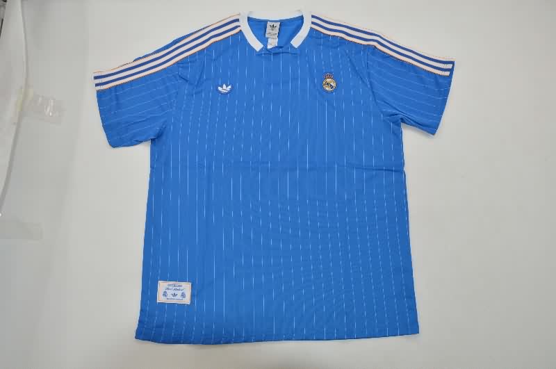 AAA(Thailand) Real Madrid 25/26 Blue Soccer Jersey