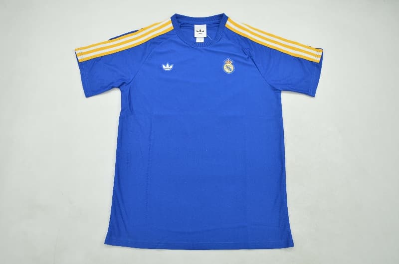 AAA(Thailand) Real Madrid 25/26 Blue Soccer Jersey 02