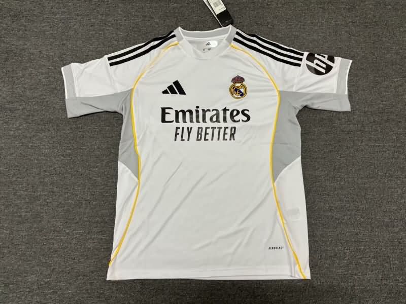 AAA(Thailand) Real Madrid 25/26 Home Soccer Jersey Leaked