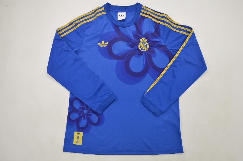 AAA(Thailand) Real Madrid 25/26 Special Long Sleeve Soccer Jersey 03