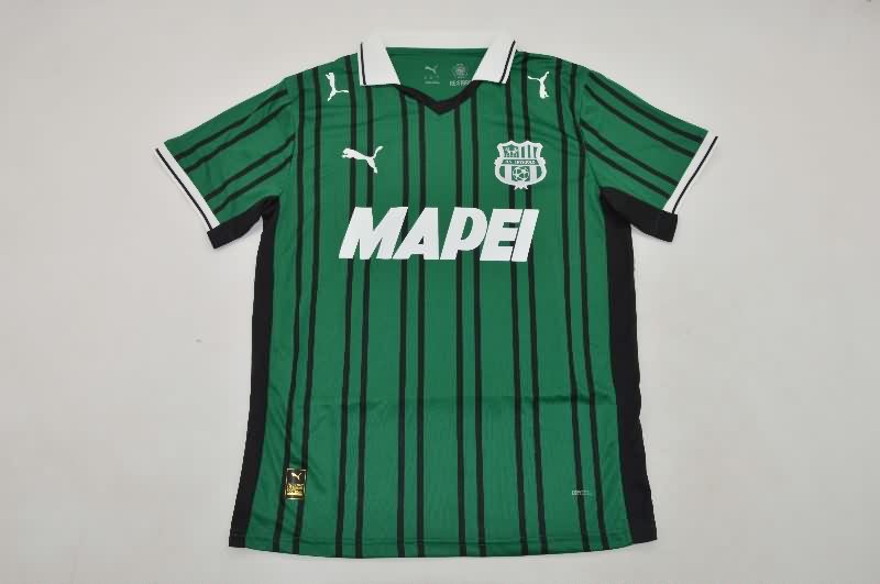 AAA(Thailand) Sassuolo 25/26 Home Soccer Jersey