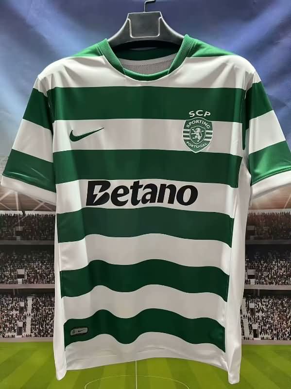 AAA(Thailand) Sporting Lisbon 25/26 Home Soccer Jersey